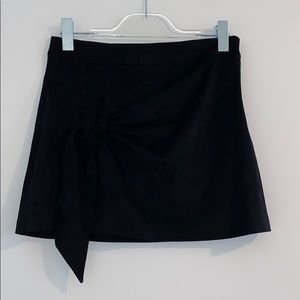 Zara Black Suede Skirt